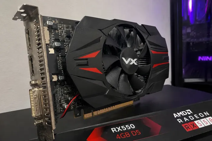 RX 550 4GB GDDR5 VX ? Funcionando Perfeitamente