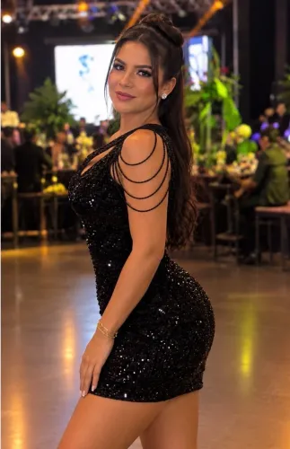 Vestido de paetê