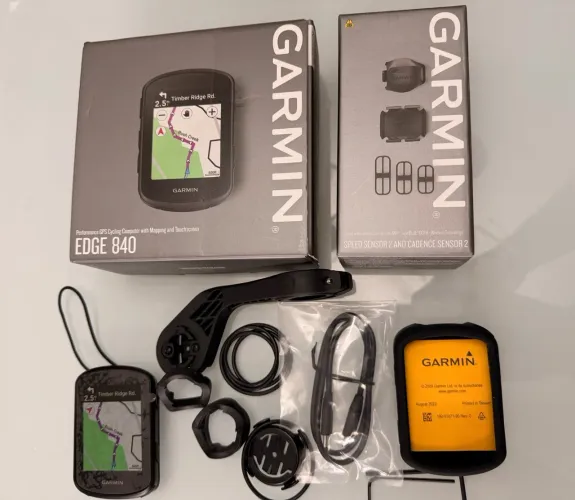 Garmin Edge 840 + sensor Cadencia e velocidade