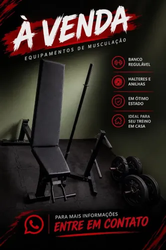 Equipamentos de musculação 