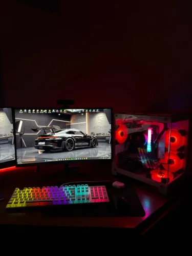 PC Gamer Ryzen 5 5500 + GTX 1650 | 16GB RAM | Monitor 165Hz + Teclado Mecânico