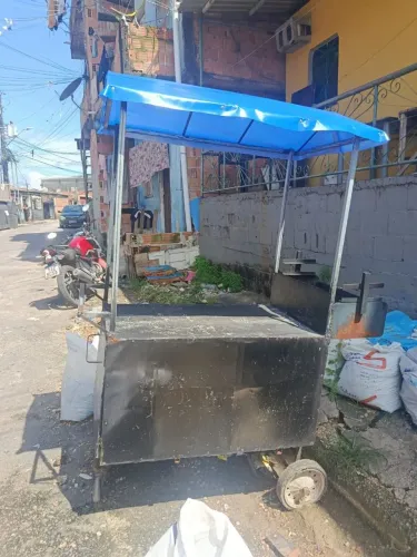 CARRINHO DE VENDER CHURRASCO 