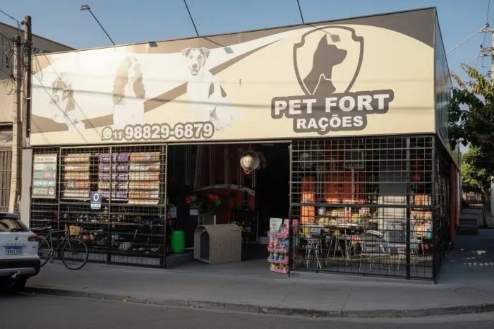 Casa de ração e produtos para pet