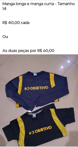 Uniforme Objetivo 