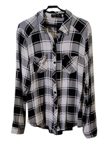 Camisa Xadrez P&B Feminina