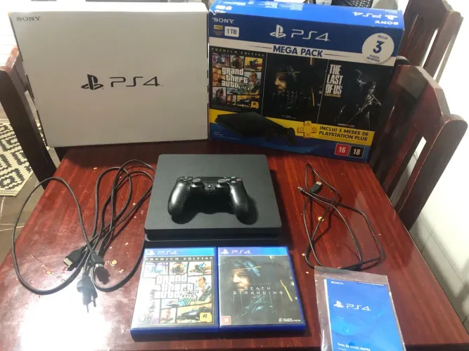 PLAYSTATION 4 SLIN COMPLETO