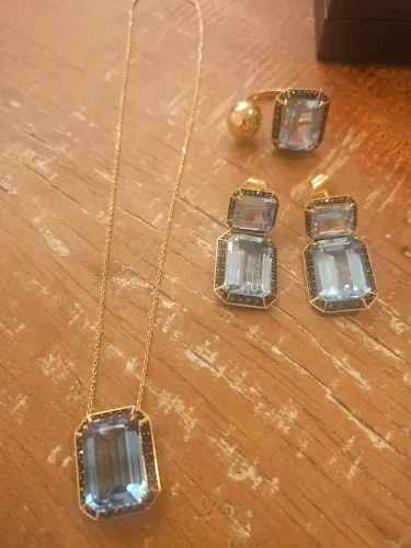 Ouro - vendo conjunto joias em ouro Animale