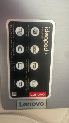 Notebook Ideapad 3