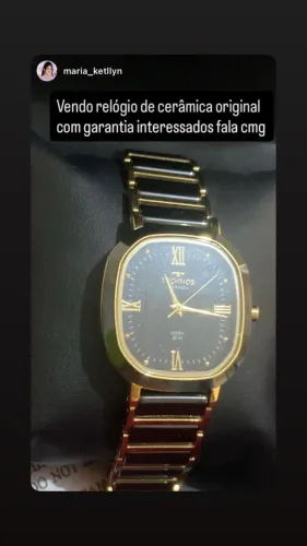 Relógio de cerâmica