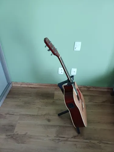 Violão GIANNINI Folk Aço Eletroacustíco GF1R Natural