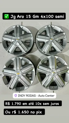 Jg roda Gm Astra Gsi Aro 15 4x100 Semi, Celta, Corsa