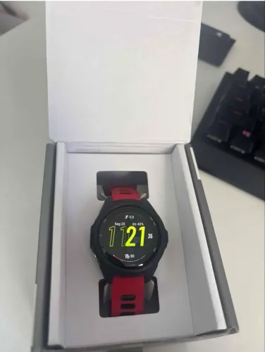 Garmin Forerunner 265S Branco - Excelente Estado