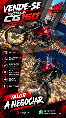 Honda CG 150 Start Flexone 2015