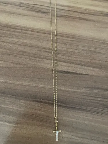 Corrente e pingente ouro 18k