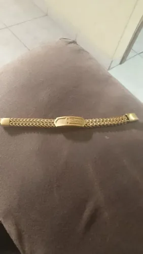 Pulseira banhado a ouro