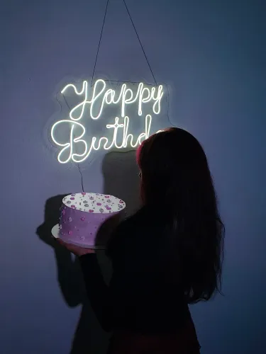 Painel de lede Happy Birthdey 