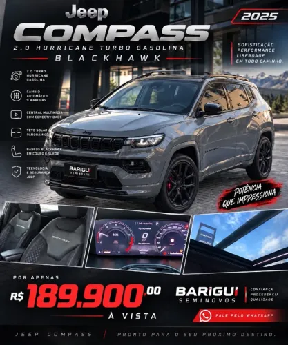 Jeep Compass Black Hurricane 2.0 4X4 TB Aut. 2025