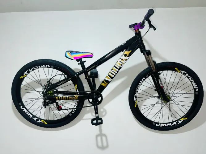 Bicicleta viking warrior cubo barulhento