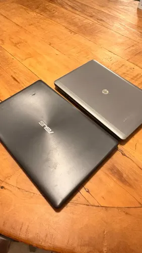 Carcaças notebooks asus e hp