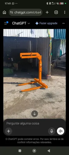 GARFO PALETEIRO PARA MUNCK E PONTE ROLANTE 