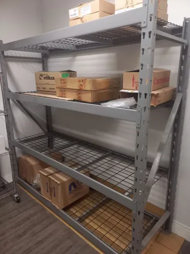 Estante industrial ajustável 4 prateleiras