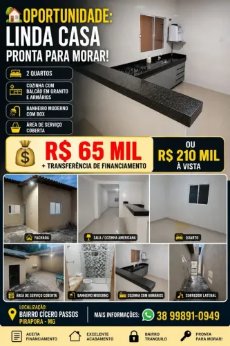 Vendo casa no Cícero Passos