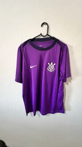 CAMISETA TREINO CORINTHIANS 2025 ROXA