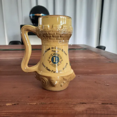 Caneca em porcelana Lions Clube Fortaleza Jangada