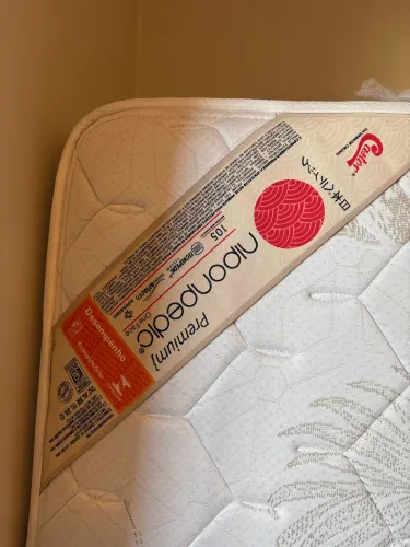 Colchãocastor King Premium One Tecnopedic 193x203 Cor Bege (Usado)