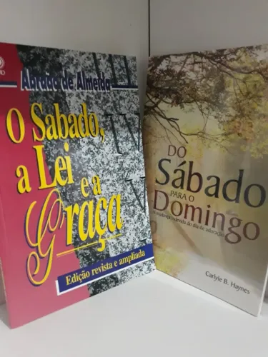 Assunto Bíblia 2 livros Do Sábado Para o Domingo e O Sábado a Lei e A Graça - Ler Anúncio