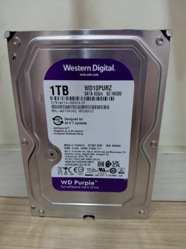 HD Western Digital 1TB - WD10PURZ