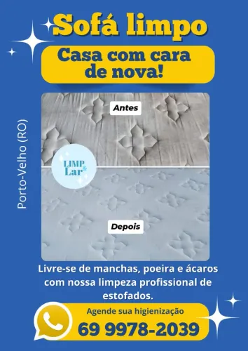 Higienização de estofados