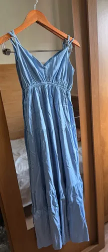 Vestido Longo azul