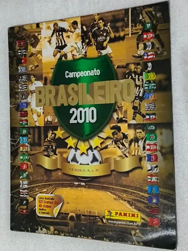 Álbum Campeonato Brasileiro Panini 2010 Usado