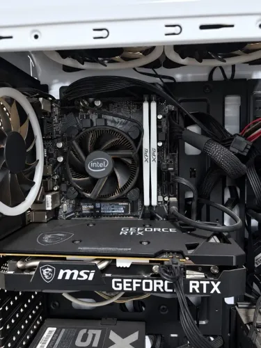 Kit PC i3-10105F + RTX 3060 + Placa-Mãe H410M + Fonte 500W
