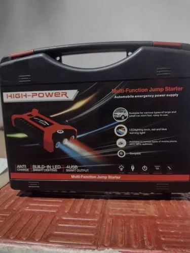 Auxiliar De Partida 12v 21000mah Para Carro E Moto