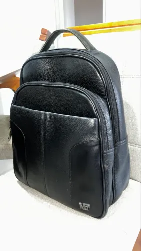 Mochila de couro Jef