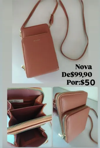 Bolsa transversal - Porta Celular/ Documentos 