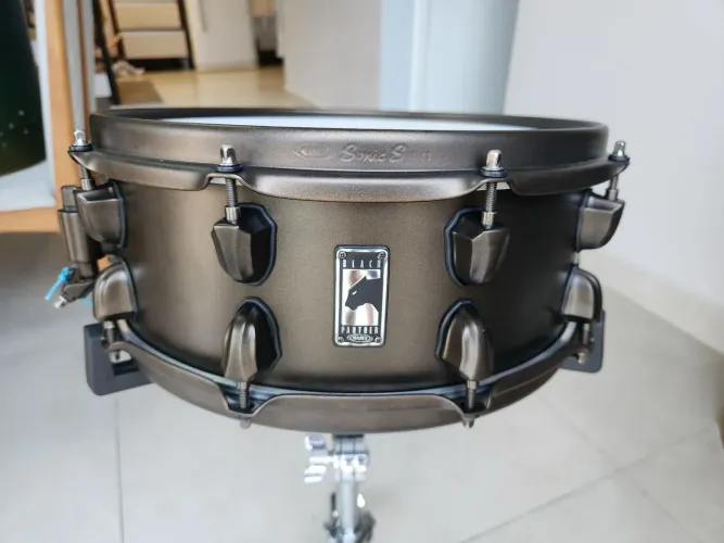  Caixa Mapex Black Panther Steel 14x5.5 (ñ pearl tama ludwig sonor dw yamaha gretsch 