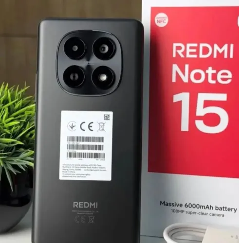 Redmi Note 15 4G 256GB 8GB RAM Original -- Loja física 