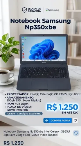 Notebook Samsung