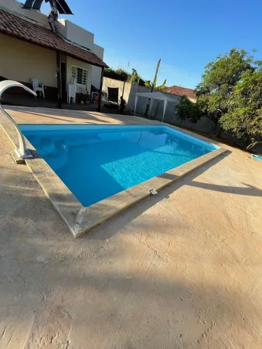 Piscina retangular de 6M