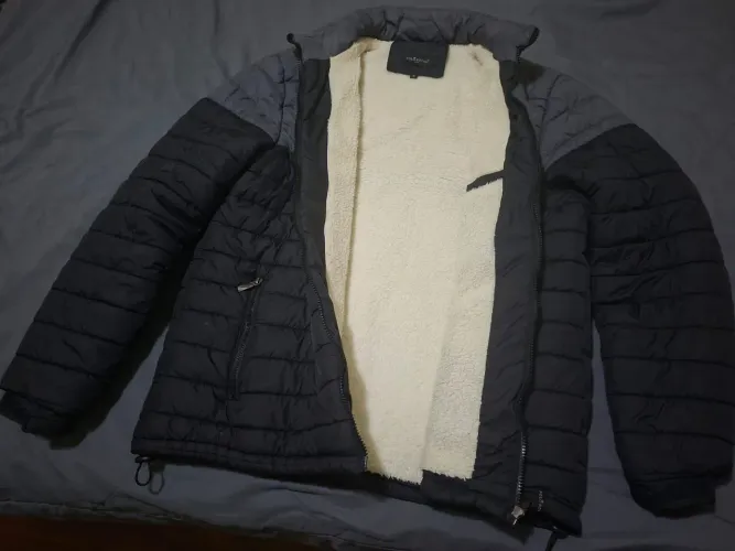 Jaqueta POLO ROYAL original modelo Puffer bobojaco forrada com lã tamanho G
