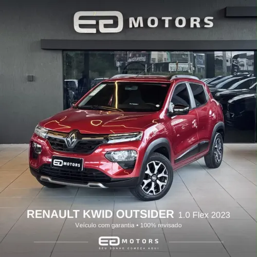 Renault Kwid Outsider 1.0 Flex 12V 5P Mec. 2023