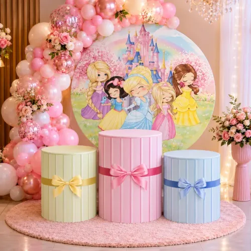 Aluguel de Kits de Decoração - tema Princesas Baby