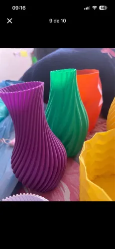 Líquida dos vasos de decoração 