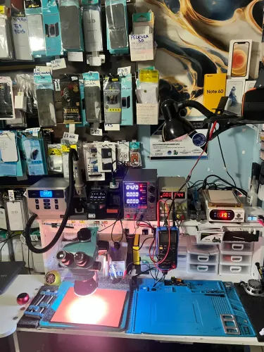 Vendo bancada completa para conserto de celular