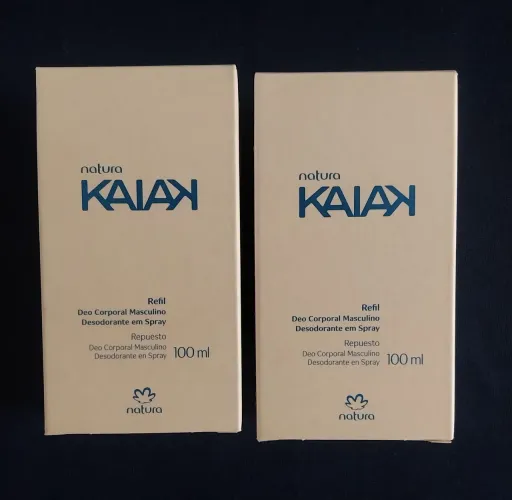 Kit Natura Kaiak Desodorante Refil 100 ml- Lacrado
