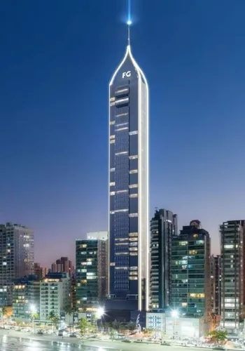 Apartamento a venda diferenciado frente mar no Ed. Titanium Tower