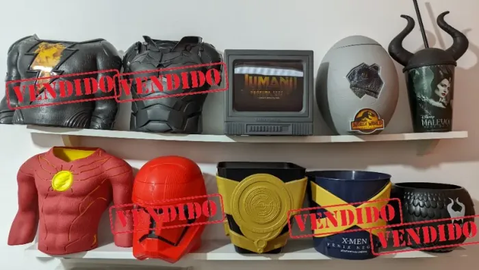 Baldes de Pipoca cinema